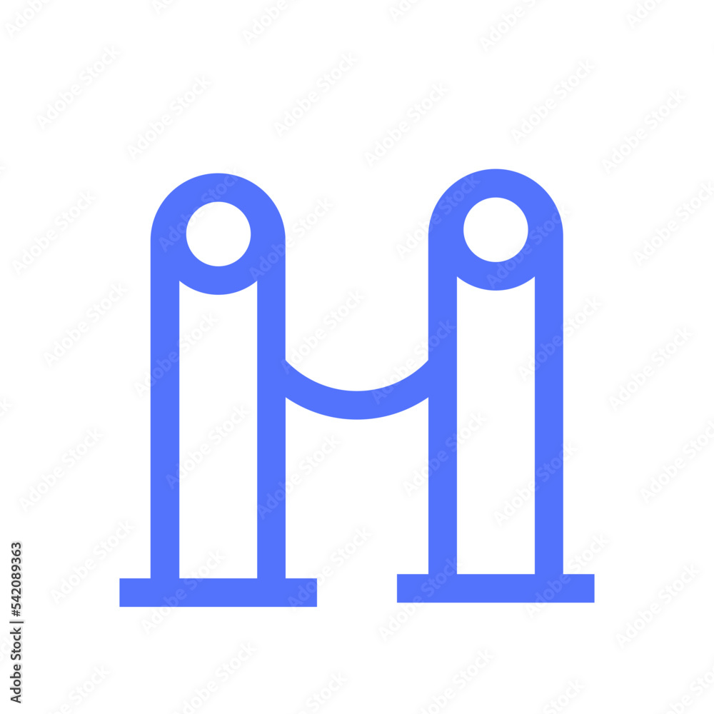 award barrier cinema film movie line icon award barrier cinema film movie line icon