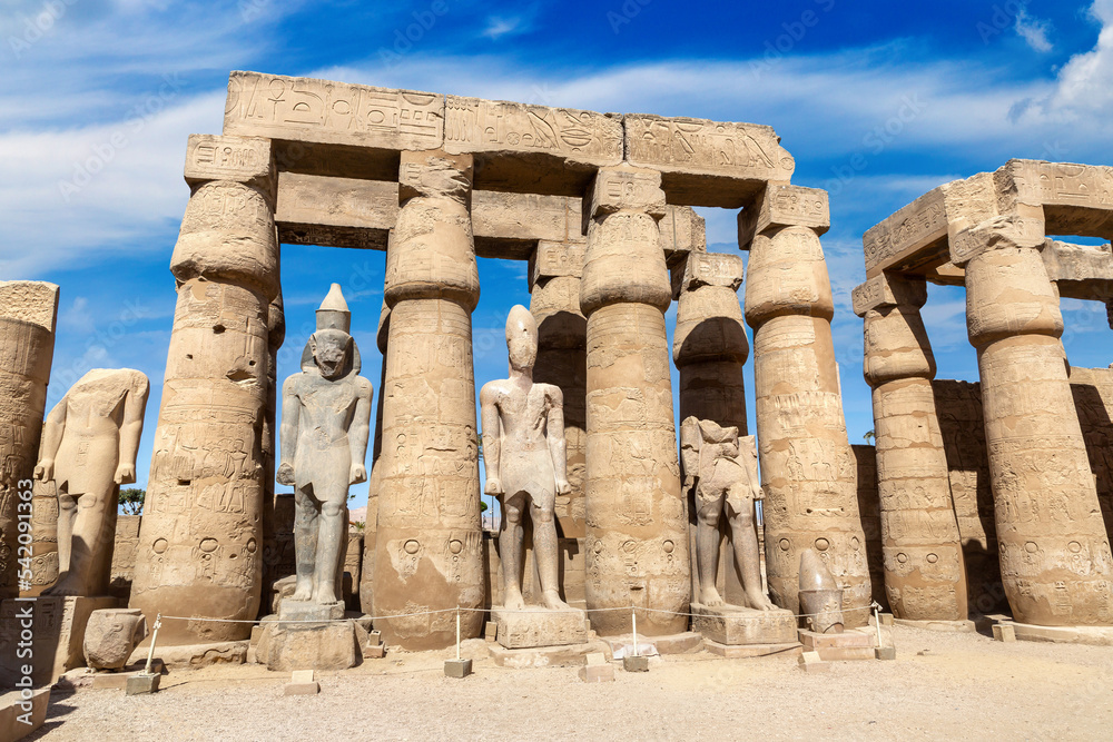 Luxor Temple in Luxor, Egypt