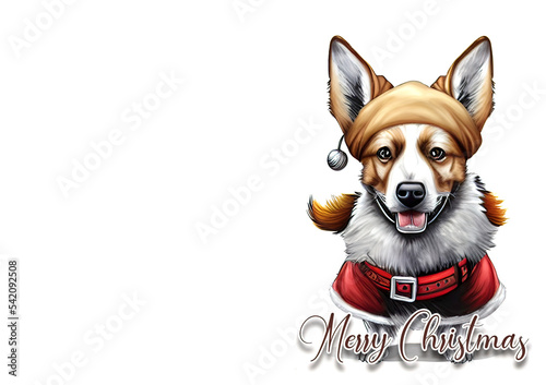 Cute Animal Christmas Card