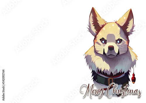 Cute Animal Christmas Card