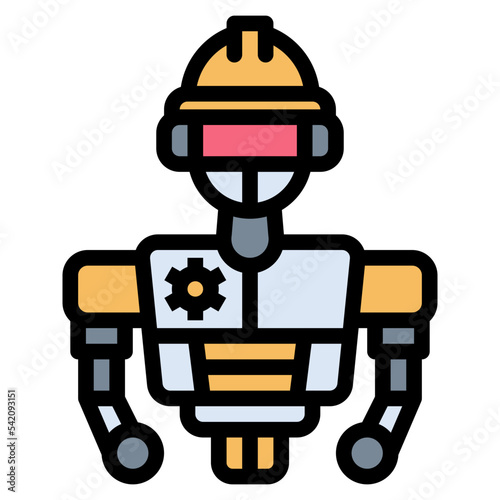 robotics engineering icon