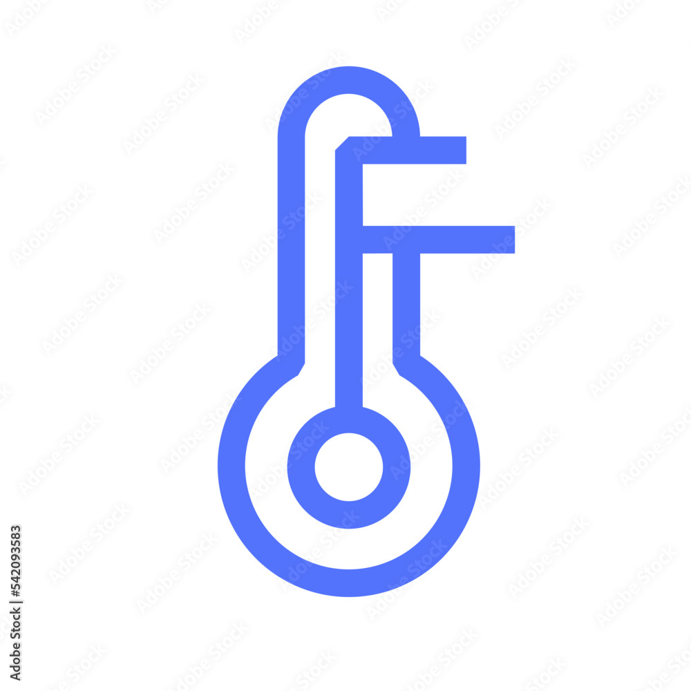 temperature thermometer outline icon