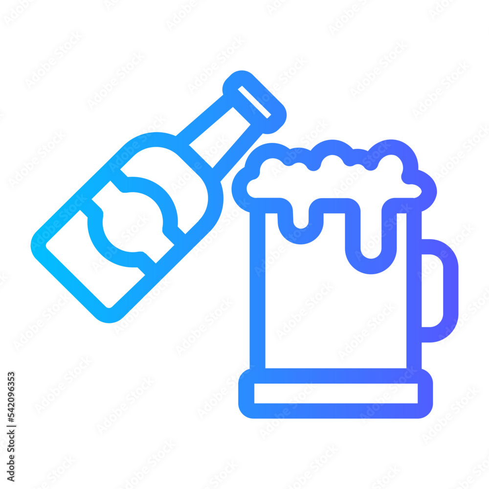 Line Flaticon gradient icon Line Flaticon gradient icon