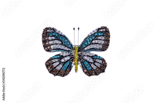 Vászonkép Butterfly brooch