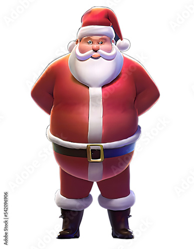 Beautifull close up of Santa Claus