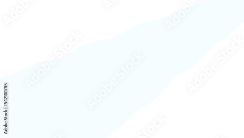 Fototapeta Naklejka Na Ścianę i Meble -  Blue Color Wave Diagonally Isolated Alpha Overlay Transparent PNG Background