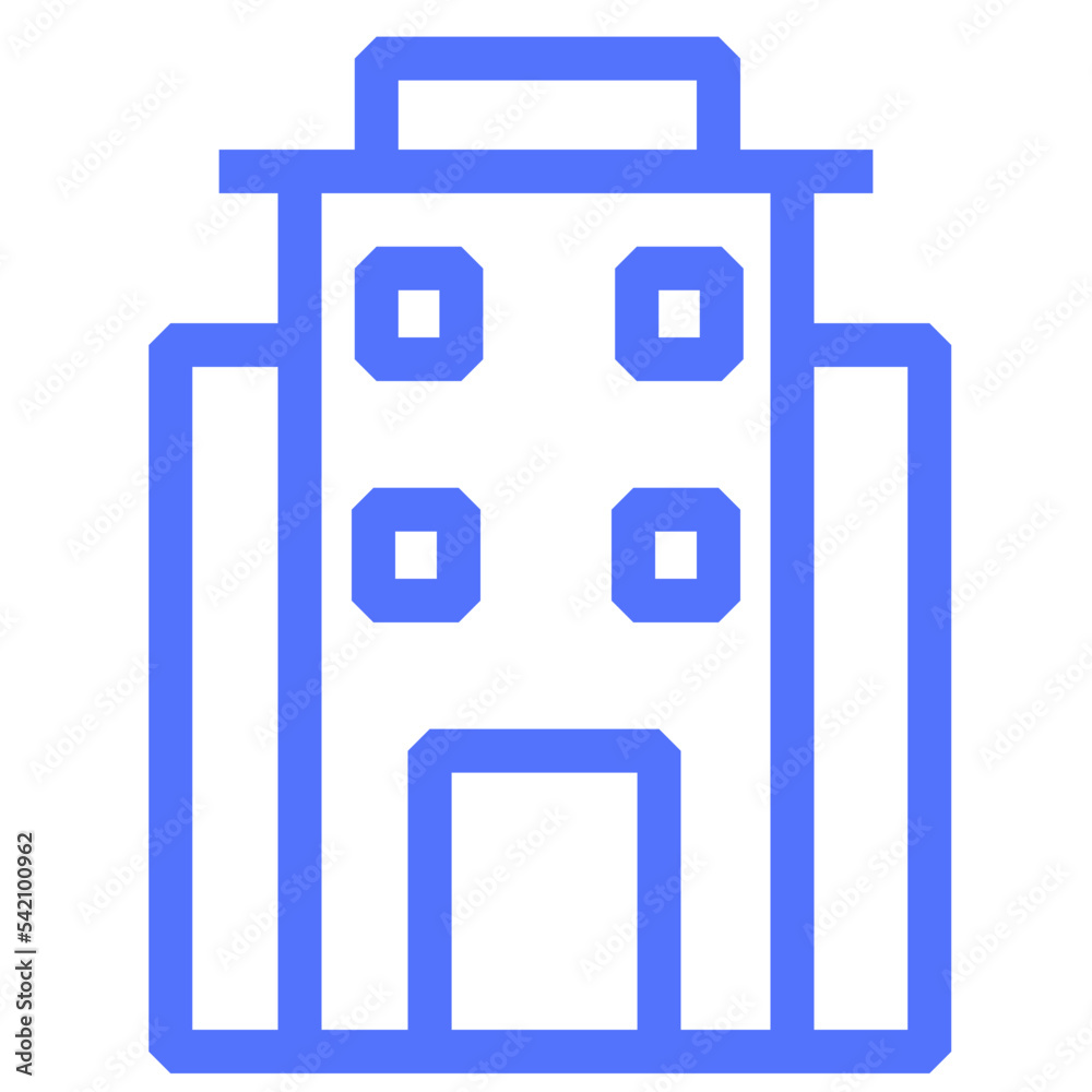 Building Hotel Tourism Travel Vacation Icon Building Hotel Tourism Travel Vacation Icon