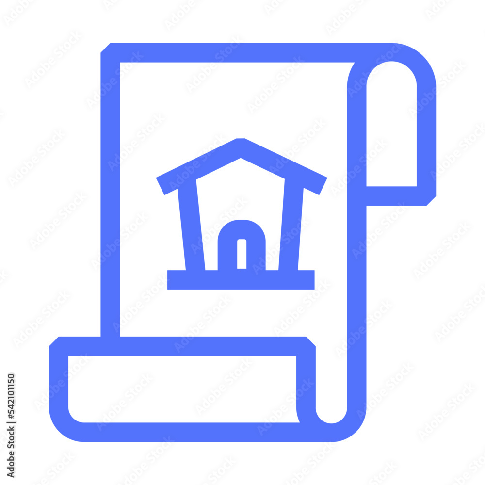 Business Document House Legal Paper Property Real Estate Icon Business Document House Legal Paper Property Real Estate Icon