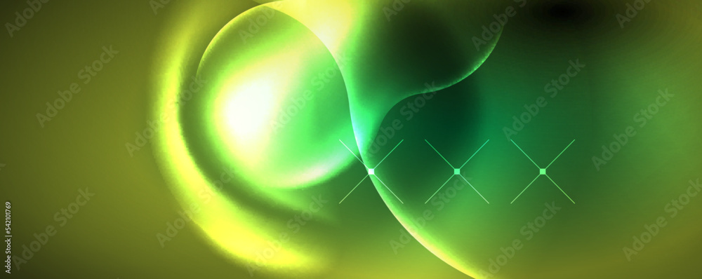 Neon glowing waves, magic energy space light concept, abstract background wallpaper design Neon glowing waves, magic energy space light concept, abstract background wallpaper design