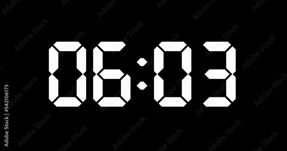 3d render of counting numbers as digital clock timer for busy or long hour concept. 3d render of counting numbers as digital clock timer for busy or long hour concept.