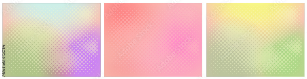 BACKGROUND PASTEL WITH HALFTONE 