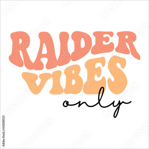 Raider Vibes Only wavy