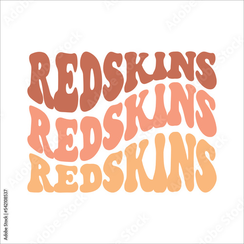 Slika na platnu Redskins eps design