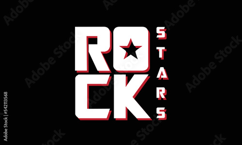 Born To Be A Rockstar - Modern Tee Design For Printing
