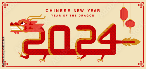 Lunar new year, Chinese New Year 2024 , Year of the Dragon , zodiac
