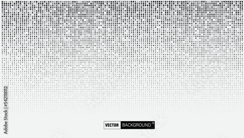 Random grey texture square pattern on white background.