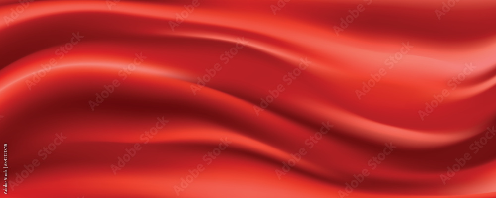 Red Silk Fabric Abstract Background Red Silk Fabric Abstract Background
