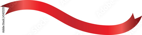 Free Download Red Ribbon Label Tag Illustration - GFXLoad
