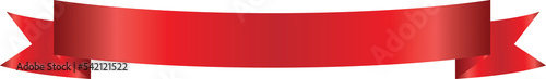 Red Ribbon Label Tag Illustration