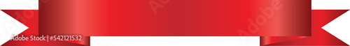 Red Ribbon Label Tag Illustration