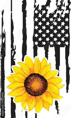 Sunflower T Shirt Design, Sunflower SVG T Shirt Design, Sunflower Quotes T Shirt Design