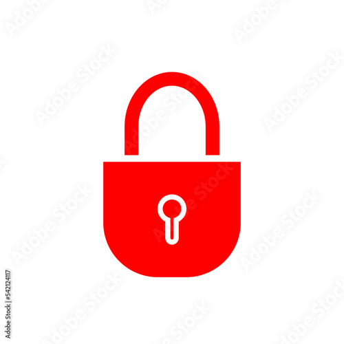 padlock ,icon,symbol,vector,template, flat, color