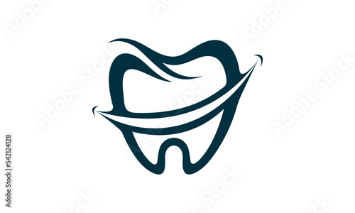 tooth dental logo