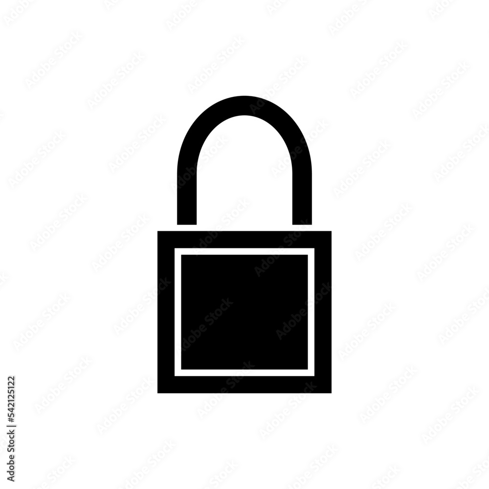 padlock ,icon,symbol,vector,template, flat,black padlock ,icon,symbol,vector,template, flat,black