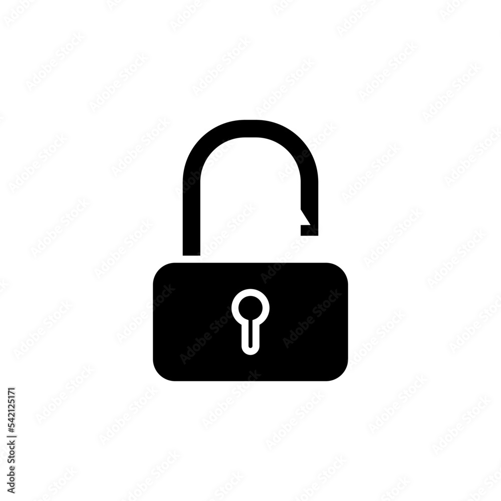 padlock ,icon,symbol,vector,template, flat,black padlock ,icon,symbol,vector,template, flat,black
