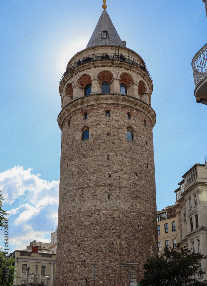 Galata Tower in Istanbul. High quality photo