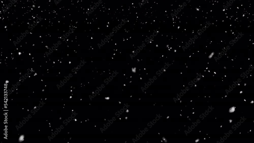 Winter snow - falling snow animation, seamless loop. ProRes 4444 with alpha channel
Winter snow - falling snow animation, seamless loop. ProRes 4444 with alpha channel