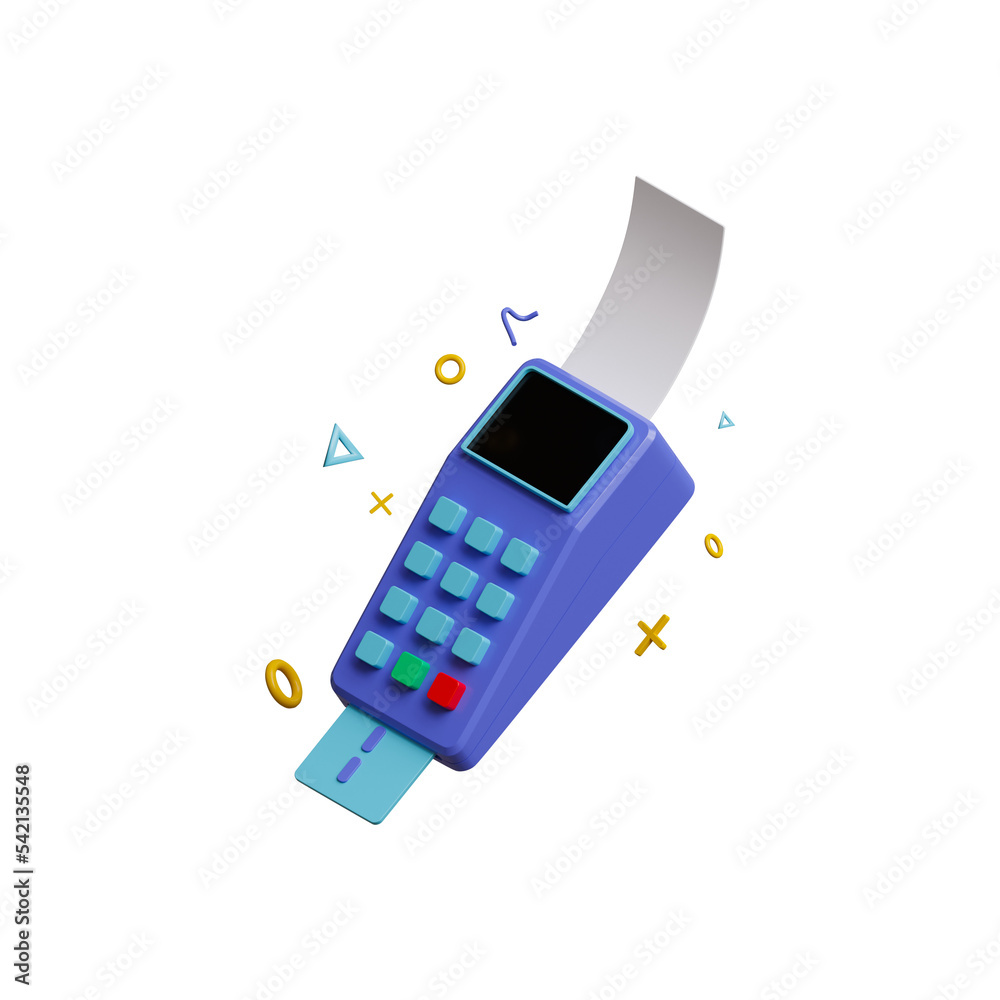 Pos machine payment terminal icon isolated Pos machine payment terminal icon isolated