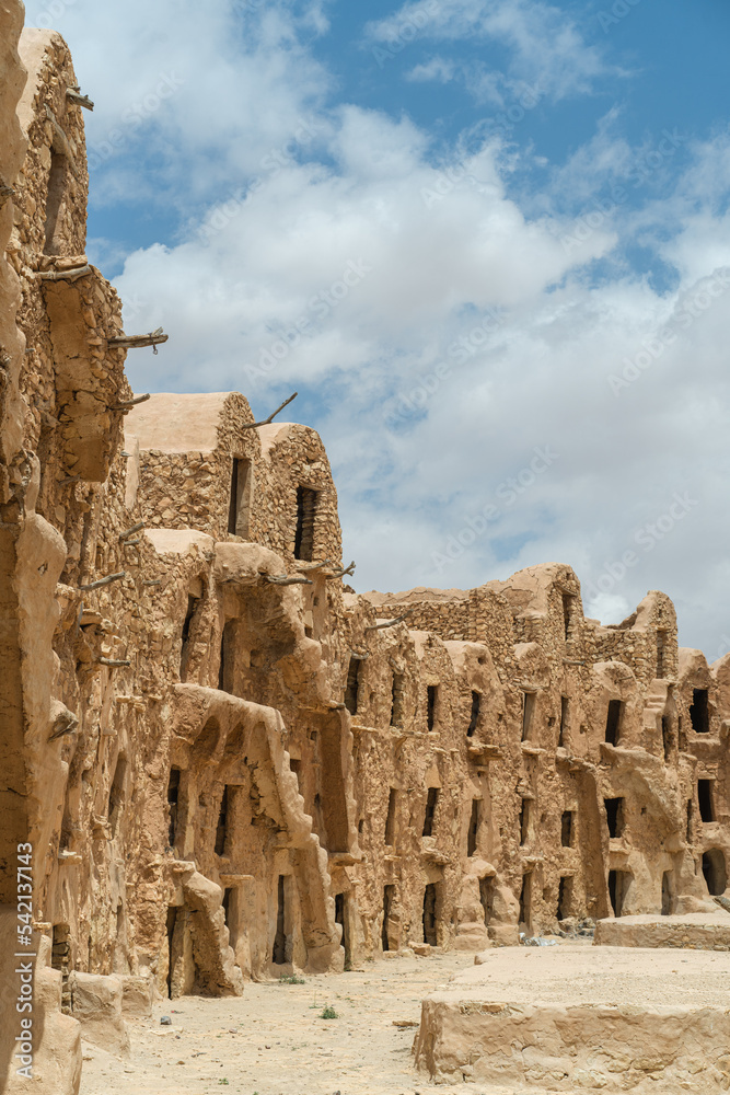 Ksar Mourabitine - Region of Tataouine - Southern Tunisia