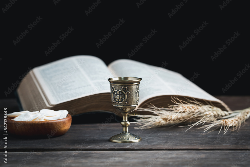 Concept of eucharist or holy communion of christianity eucharist is