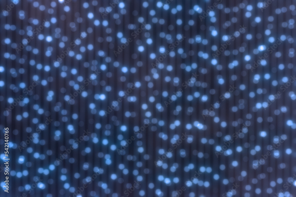 Naklejka premium Bokeh abstract light, Christmas background