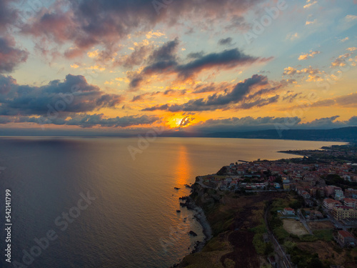 Sunrise over the sea