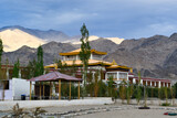 Leh is the joint capital and largest city of Ladakh, a union territory of India.
Leh Palace also known as Lachen Palkar Palace is a former royal palace overlooking the city of Leh.