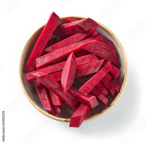 bowl of beetroot cuts