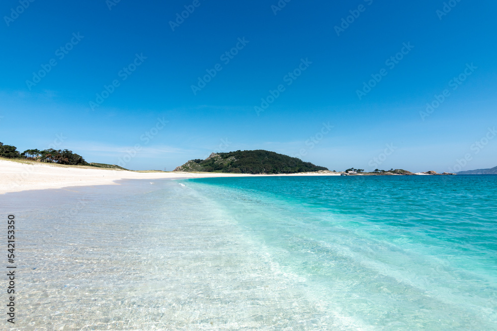 Playa de Rodas, en las islas Cíes (Galicia, España) Playa de Rodas, en las islas Cíes (Galicia, España)