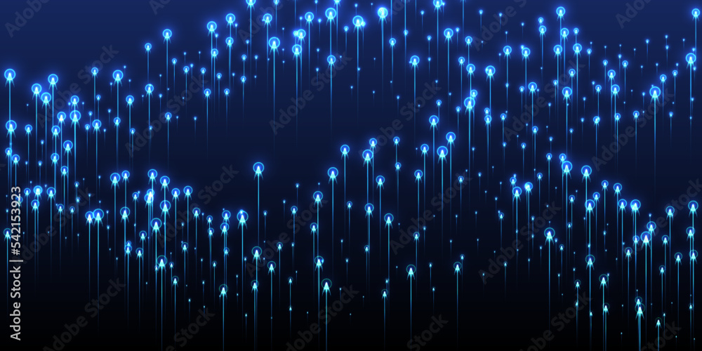 Futuristic glowing line rays data flows vector. Futuristic glowing line rays data flows vector.