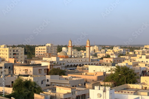 View from anbove to Salalah, Oman photo