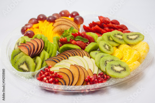 fruit cake with fruits