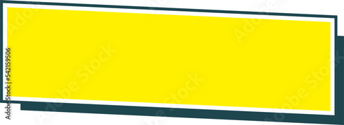 Free Download Title Box Shape Vector - GFXLoad
