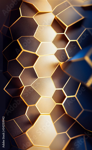 Luxury honeycomb texture