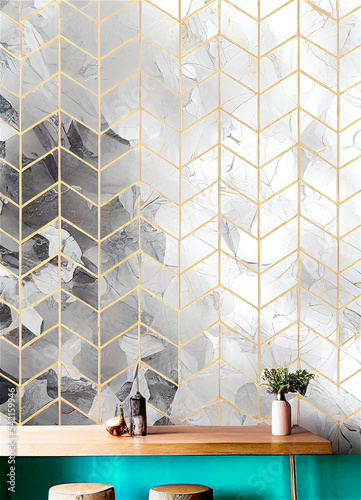 Luxury wall tilework