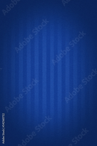 Blue gradient background with stripes. Luminous gradient on a textured background. Modern Christmas card background. 