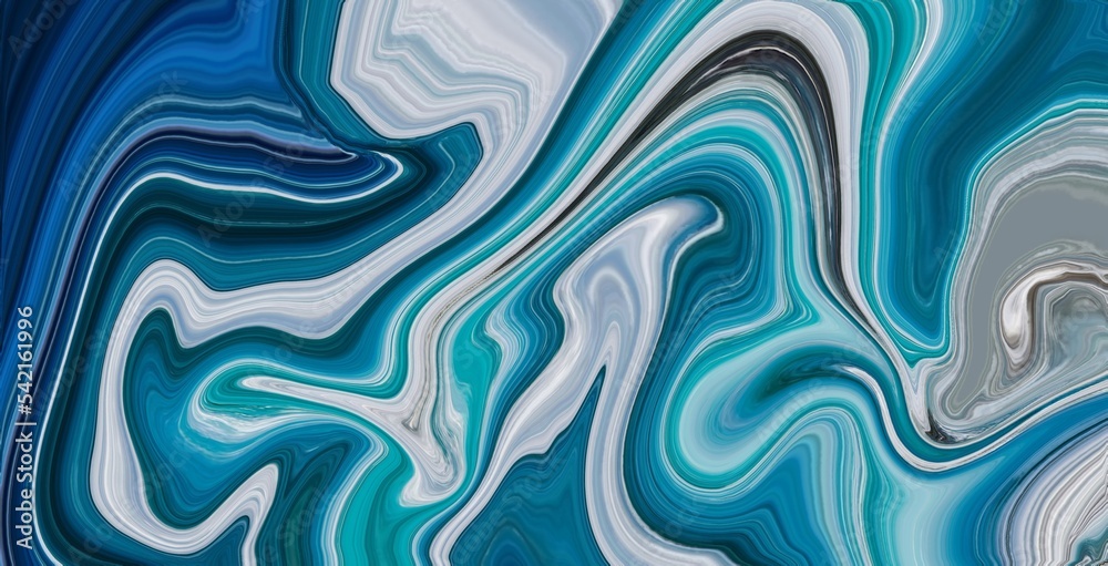 blue wallpaper textile paper rough abstract colorful background with water ink floor design texture