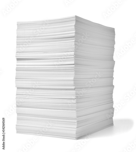 Fotografie paper stack pile office paperwork busniess education