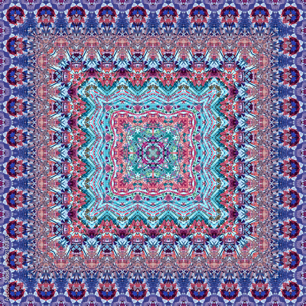 3d effect - abstract square geometric fractal pattern 3d effect - abstract square geometric fractal pattern