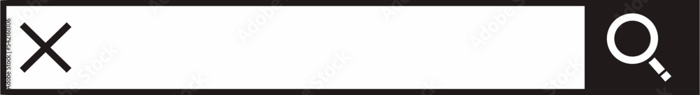 Search Bar Shape Vector Search Bar Shape Vector